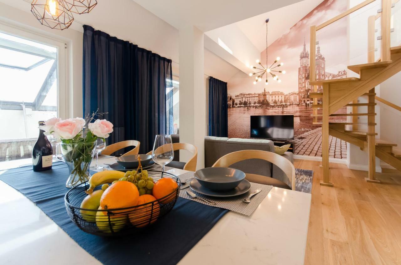 Kazimierz Penthouse With Private Terrace Apartment Krakow Exterior photo
