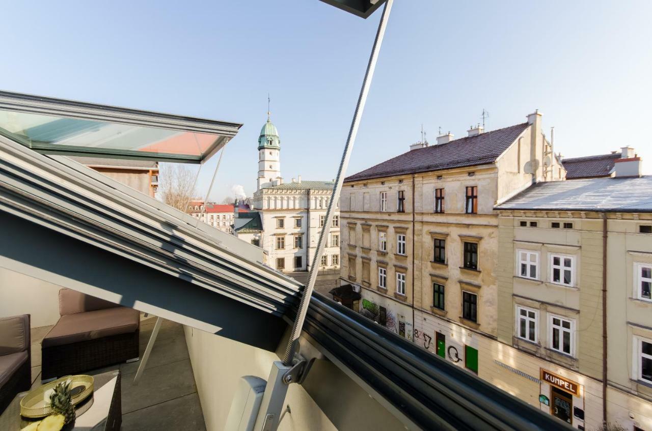 Kazimierz Penthouse With Private Terrace Apartment Krakow Exterior photo